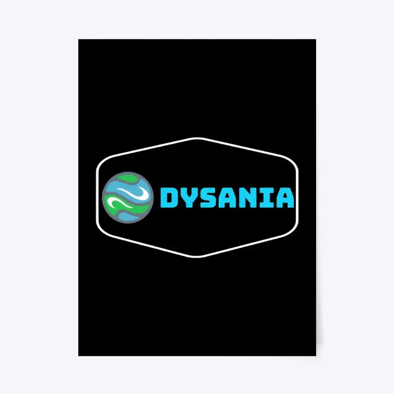 DysaniaMC Logo Poster